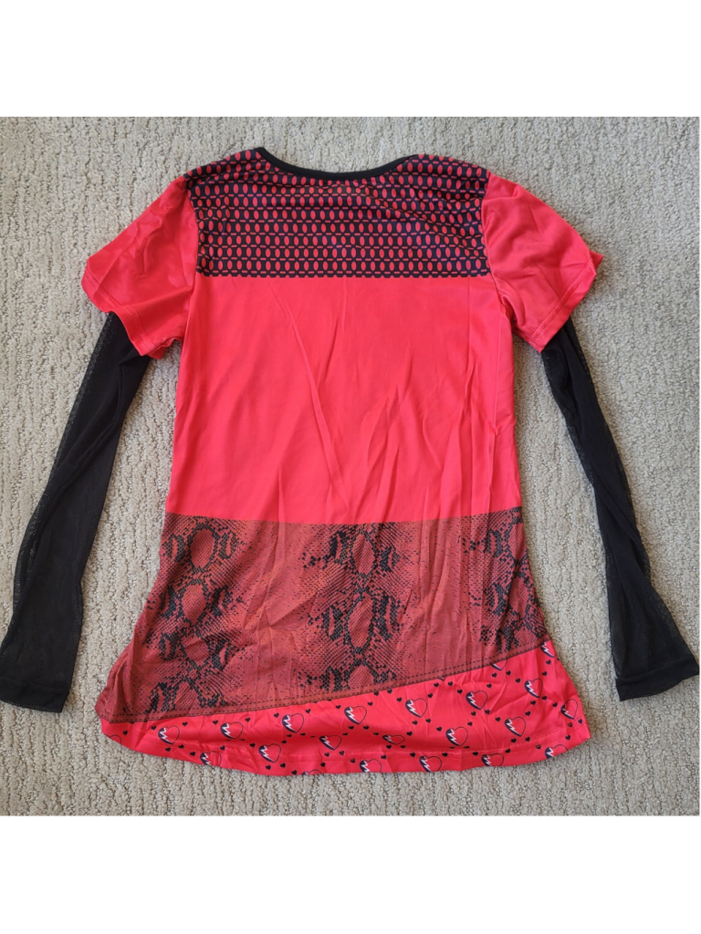 Girl's 3-Piece “Rise of Red” Costume Set – Coolproud – Approx. Size 10 – NWOT - Picture 14 of 15